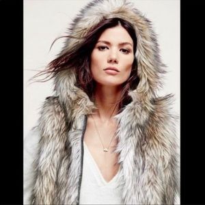 Free People Fur Vest